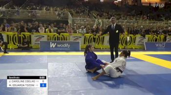 JESSICA CAROLINE COELHO DANTAS vs MARIA EDUARDA TOZONI ONO 2023 Pan Jiu Jitsu IBJJF Championship