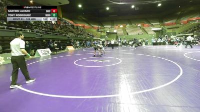 128 lbs Round Of 32 - Santino Alvaro, Santa Ynez vs Tony Rodriguez, Monache