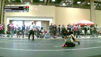 130 lbs Rr Rnd 1 - Annalise Rodriguez, Chagolla Trained WC vs Hunter Le, Silverback WC