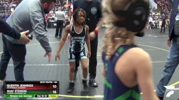 97 lbs Quarterfinal - Rocco Weishaupt, Algonac Mat Rats vs Terrence Mayberry Jr, Silverback Academy