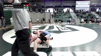138 lbs Champ. Round 1 - Cross Alpe, Christian Brothers High vs Cael Dutton, Christian Brothers Academy