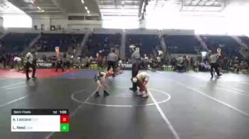 52 lbs Semifinal - Aiden Lazcano, Tuff Kidz vs Latigo Reed, Legacy Elite WC