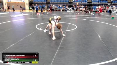 144 lbs Round 4 - Creighton Jongeling, Bellevue West vs Koltdyn Heath, Minden