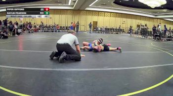 58 lbs 5th Place - Piper Gifford, Atc vs Raylin Pearson, Peterson Grapplers