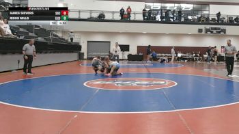 144 lbs 1st Place Match - James Sievers, Social Circle vs Jesus Mills, Elbert County