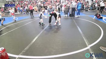 52 lbs Quarterfinal - Jacob Wardlow, Heat vs Braylyn Grigg, Tulsa Blue T Panthers