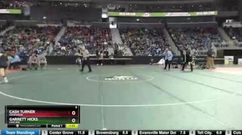 138 lbs Champ. Round 1 - Cash Turner, Edgewood vs Garrett Hicks, Cascade