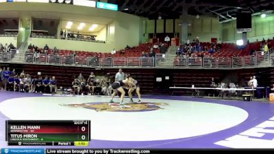 175 lbs Round 5 (6 Team) - Titus Miron, Lincoln Southwest vs Kellen Mann, Bennington