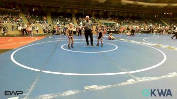 55 lbs Quarterfinal - Beau Wiley, Lake Legends Wrestling Club vs Luxton Sullivan, Cushing Tigers