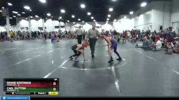 84 lbs Round 5 (8 Team) - Shane Kostakos, Force WC vs Cael Dutton, D3PRIMUS