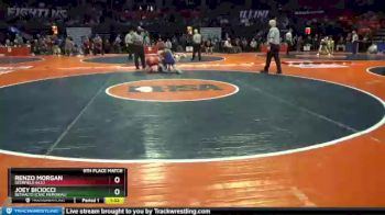 2A 132 lbs 5th Place Match - Joey Biciocci, Bethalto (Civic Memorial) vs Renzo Morgan, Deerfield (H.S.)