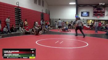 Quarterfinal - Brayden Higdon, Camp Point Youth Wrestling vs Cash Blanchard, Fort Madison