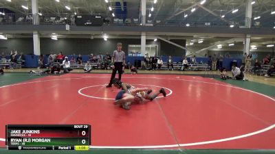 110 lbs Round 4 (16 Team) - Jake Junkins, Mavericks vs Ryan (RJ) Morgan, Terps