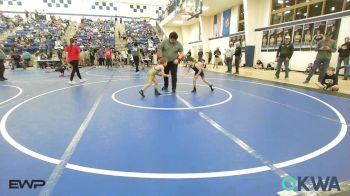 52 lbs Consi Of 4 - Daxton Moore, Black Fox Wrestling vs Tyr Rodriquez, Salina Wrestling Club