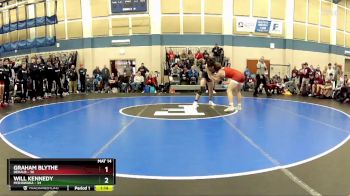 165 lbs Champ Round 1 (16 Team) - Will Kennedy, Mishawaka vs Graham Blythe, DeKalb