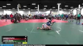 92 lbs Round 3 (8 Team) - Jackson Polifka, PA Alliance vs Carter Kinard, U2 Upstate Uprising Gold
