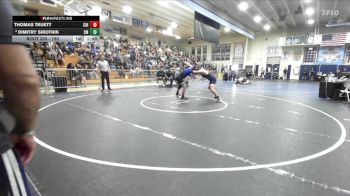 190 lbs Champ. Round 1 - Dimitry Sirotnik, Santa Monica vs Thomas Truett, Chino