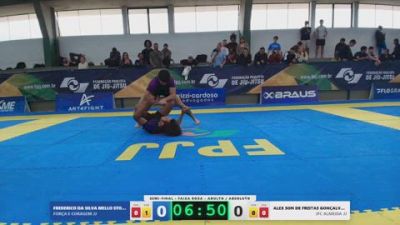 ALEX SON DE FREITAS GONÇALVES JU vs FREDERICO DA SILVA MELLO STOCKLE 2026 FPJJ Circuito Paulista NO GI Etapa 3