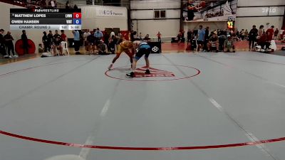 61 kg Champ. Round 3 - Matthew Lopes, Lehigh Valley Wrestling RTC vs Owen Hansen, Viking RTC