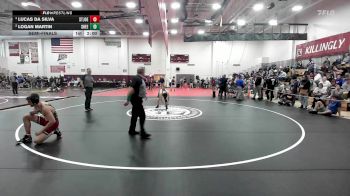 157 lbs Semifinal - Lucas Da Silva, St Joseph vs Logan Martin, Sheehan*