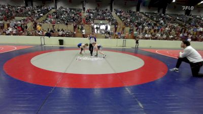 100 lbs Quarterfinal - Mark Garren, The Storm Wrestling Center vs Bennett Moorman, East Jackson Takedown Club