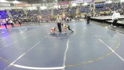 81 lbs Quarterfinal - Brody Bragg, Bear Cave vs Ryan Dutton, Highland Recreation Association (hra)
