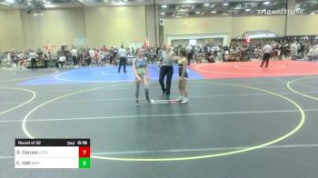 109 lbs Round Of 32 - Roslyn Martinez, Aliso Niguel HS vs Sarah Perez, Mustangs WC