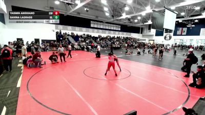 140 lbs Quarterfinal - Savina LaGrass, Hillcrest vs Yasmin Anguiano, Temple