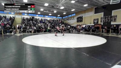 285 lbs Round Of 32 - Kyson Petgrave, South Windsor vs Mark Crowley, Ridgefield
