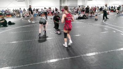 110 lbs Placement (4 Team) - Rachel Hayes, R&R Ladies Black vs Sophia Gonzalez, Level Up Wrestling Center