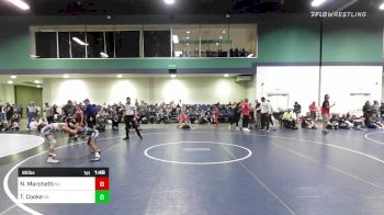 95 lbs Semifinal - Nico Marchetti, NJ vs Terriel Cooke, VA