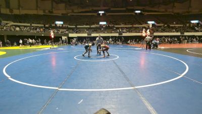6-8 110 Champ. Round 1 - Michael Morales, Virginia Team Predator vs Talon Heck, King William Youth Wrestling