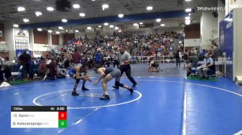 138 lbs Prelims - Donovan Sanin, Gabrielino vs David Kalayanaprapruit, Green Valley