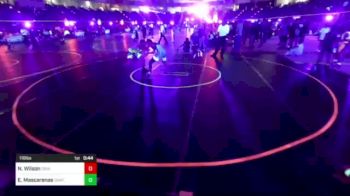 116 lbs 5th Place - Nolan Wilson, Grindhouse WC vs Esequiel Mascarenas, Swat