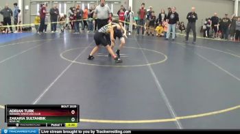 78 lbs Champ. Round 1 - Adrian Turk, Rangers Wrestling Club vs Zakaria Sultanbik, Nova WC