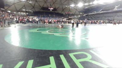 97 lbs Round 1 - Aaliyah Gonzalez, Victory Wrestling-Central WA vs Vita Silva, Gig Harbor Grizzlies Wrestling Club