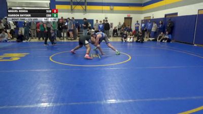 172 lbs Round Of 32 - Miguel Renda, Thomas Jefferson vs Karson Snyder, Connellsville