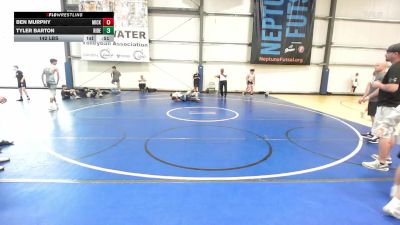142 lbs Rr Rnd 2 - Ben Murphy, Micky's Maniacs White vs Tyler Barton, Ride Out Wrestling Club