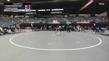 103 lbs Cons. Round 3 - Alanis Serrano-Rios, Waldorf vs Eyvori Jacquez, Saint Mary