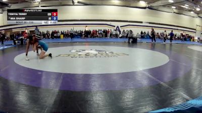 110 lbs Champ. Round 1 - Yenyia Terry, East Stroudsburg University vs Mia Sharp, Alma Collage