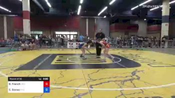 53 kg Round Of 32 - Brooke French, Level Up Wrestling Center vs Caitlyn Gomez, Finesse Wrestling Club