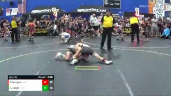 92 lbs Round 4 (6 Team) - Sam Dagel, The Funky Singlets vs Paxton Morgan, Untouchables Purple