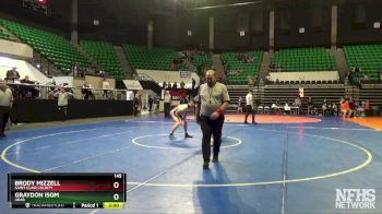 145 lbs Quarterfinal - GRAYDON ISOM, Arab vs BRODY MIZZELL, Saint Clair County