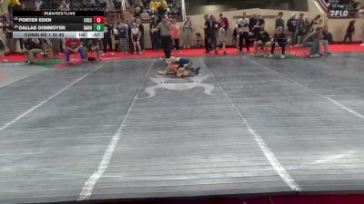 70_B lbs Consi Rd 1 32 #2 - Porter Eden, Crestwood vs Dallas Donmoyer, Garnet Valley