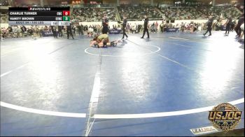 108 lbs Quarterfinal - Charlie Turner, Cowboy Wrestling Club vs Vanity Brown, D3 Wrestling Cluib