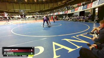 215 lbs Quarters & Wb (16 Team) - Ed Vincent, St. Augustine Prep vs Herbert Billups, Tallwood