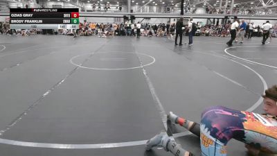 132 lbs Round 1 (6 Team) - Ozias Gray, Team Shutt B Team vs Brody Franklin, Savage WA Boogiemen