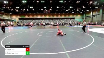 125 lbs Round Of 16 - Caleb Coyle, Oregon State vs Leo Anderson, Montana-Northern