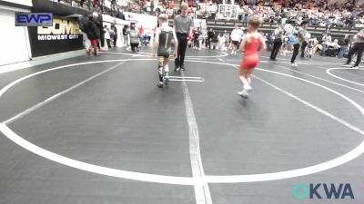 55 lbs Round Of 16 - Zaidyn Samples, Unaffiliated vs Brastin Woods, Tecumseh Youth Wrestling