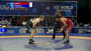 86 kg Quarterfinal - Mukhammed Aliiev, Ukr vs Lars Schaefle, Ger